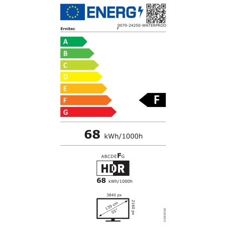 Ernitec 55" Surveillance monitor for